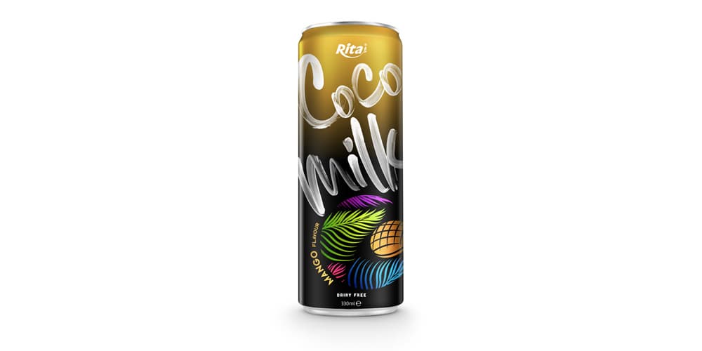Coco Milk Have Mango Flavour In Tin Can 330ml from RITA